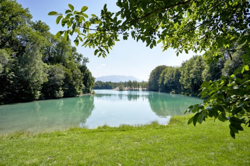 Privatbadeplatz am Auschneidersee in Salzburg Wals