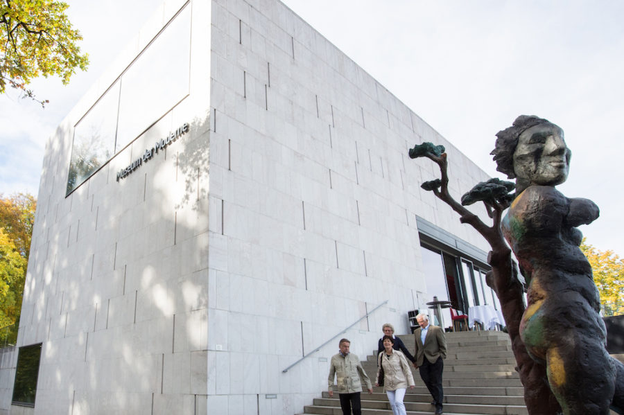 Außenansicht Museum der Moderne in Salzburg