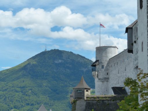 Der Gaisberg aus Sicht von der Festung Hohensalzburg