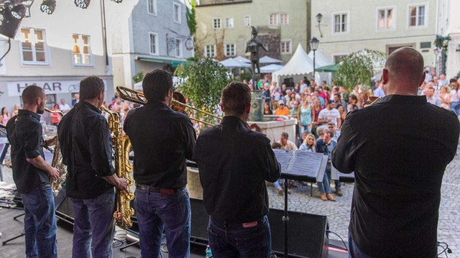 Band beim Kaiviertelfest